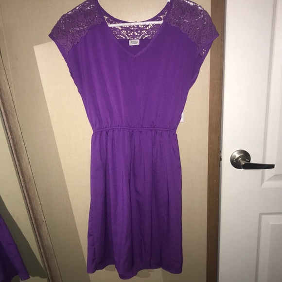 Cute Purple Charming Charlie dress - Picture 1 of 4